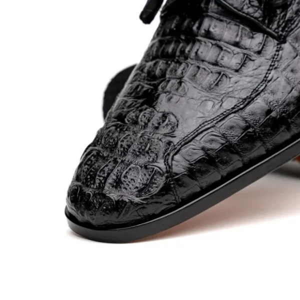 marco_di_milano_apricena__2.webp Best Marco di Milano Apricena Caiman Crocodile Derby Black