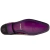 New Marco di Milano Apricena Caiman Crocodile Derby Purple