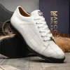 Discount Marco di Milano Bari Lizard Patchwork Sneakers White