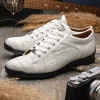 Discount Marco di Milano Bari Lizard Patchwork Sneakers White