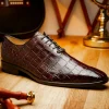 Flash Sale Marco di Milano Bono Alligator Wholecut Oxfords Brown