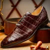 Flash Sale Marco di Milano Bono Alligator Wholecut Oxfords Brown