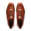 Fashion Marco di Milano Brescia Python & Calfskin Sneakers Antique Cognac AntiqueCognac