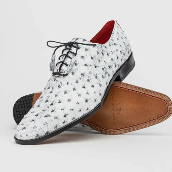 marco_di_milano_criss_ost_1.webp Clearance Marco di Milano Criss Ostrich Quill Dress Oxfords Antique Newspaper AntiqueNewspaper