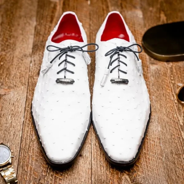 marco_di_milano_criss_ost_15-2.webp Hot Mezlan Marco Di Milano Criss Ostrich Quill Dress Oxfords White