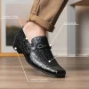 Online Marco di Milano Fabro Caiman Crocodile Bit Loafers Black