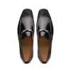 Cheap Marco di Milano Fabro Lizard Bit Loafers Brown