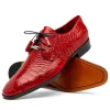 Flash Sale Marco di Milano Fitipaldi Alligator Derby Red