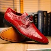 Flash Sale Marco di Milano Fitipaldi Alligator Derby Red