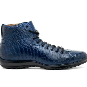 Best Marco di Milano Hermond Alligator Boots Navy