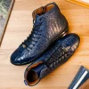 Best Marco di Milano Hermond Alligator Boots Navy