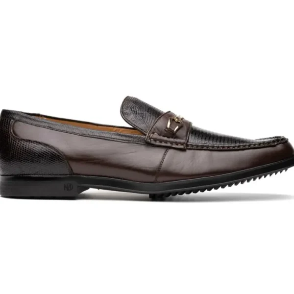 marco_di_milano_hugo_liza_0-1.webp Online Marco di Milano Hugo Lizard & Calfskin Bit Loafers Brown