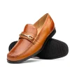 Cheap Marco di Milano Hugo Lizard & Calfskin Bit Loafers Honey