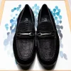 Hot Marco di Milano Hugo Sueded Ostrich Leg Bit Loafers Black