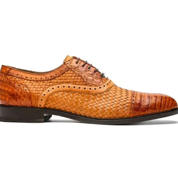 marco_di_milano_john_wove_0-1.webp Store Marco di Milano John Woven Caiman Crocodile Oxford Brandy