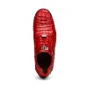 New Marco di Milano Kratos Caiman Crocodile Sneaker Red
