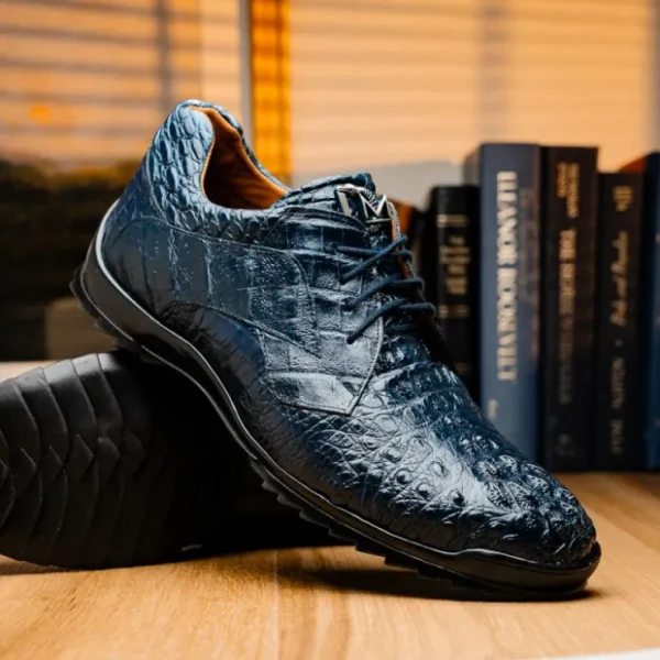 marco_di_milano_kratos_ca_5-7.webp Best Sale Marco di Milano Kratos Caiman Crocodile Sneaker Navy