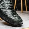 Outlet Marco di Milano Kratos Caiman Crocodile Sneaker Forest Green ForestGreen