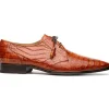 Cheap Marco di Milano Lacio Caiman Crocodile Derby Brandy