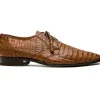 Flash Sale Marco di Milano Lacio Caiman Crocodile Derby Bay Apache BayApache