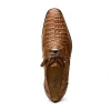 Flash Sale Marco di Milano Lacio Caiman Crocodile Derby Bay Apache BayApache