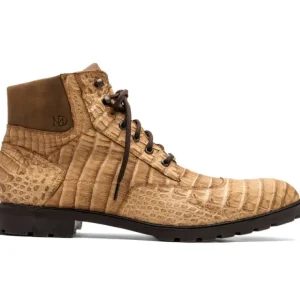 Cheap Marco di Milano Leoni Caiman Crocodile Lace Up Boots Oil Orix OilOrix