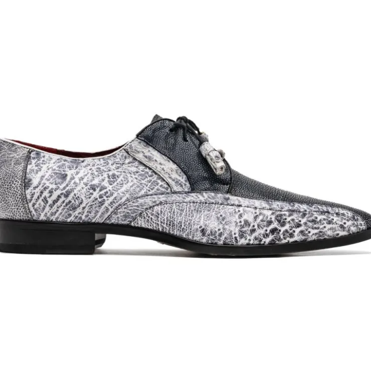 Best Marco di Milano Lucca Ostrich & Stingray Shoes Newspaper