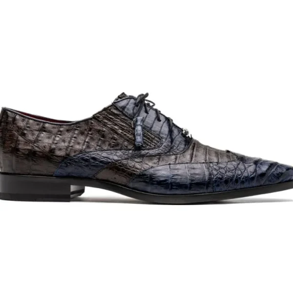 marco_di_milano_luciano_c_0.webp Online Marco di Milano Luciano Caiman Crocodile Wingtip Shoes Navy / Brown
