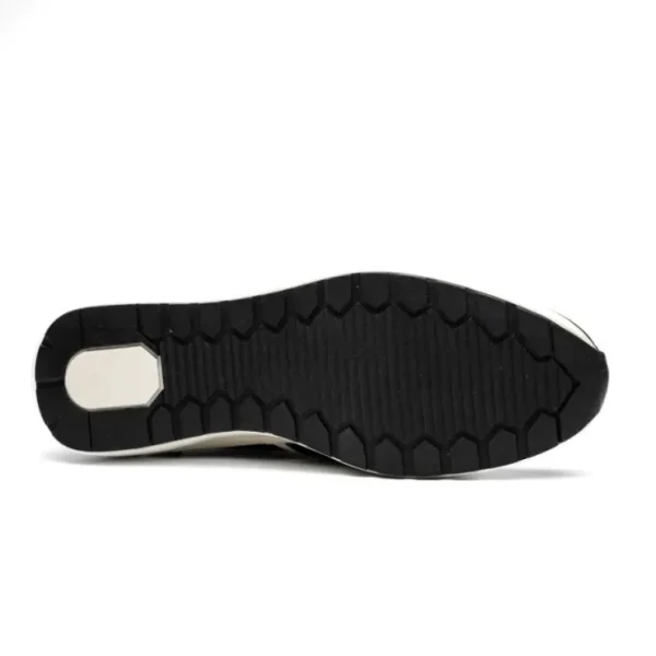 marco_di_milano_lyon_ostr_4.webp Clearance Marco di Milano Lyon Ostrich Leg & Calfskin Sneakers Black / White