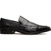 Cheap Marco di Milano Matteo Alligator Penny Loafer Black