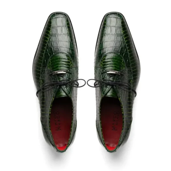 Cheap Marco di Milano Moncalieri Alligator & Cobra Shoes Green