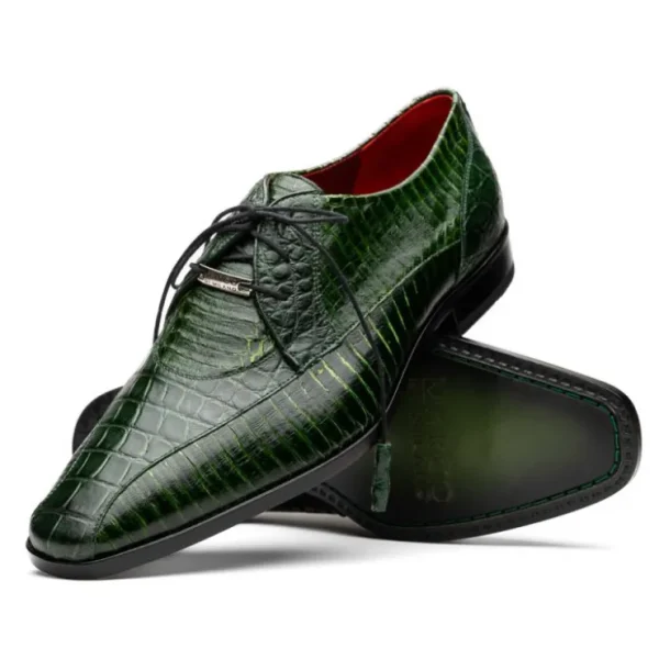 Cheap Marco di Milano Moncalieri Alligator & Cobra Shoes Green