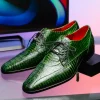 Cheap Marco di Milano Moncalieri Alligator & Cobra Shoes Green