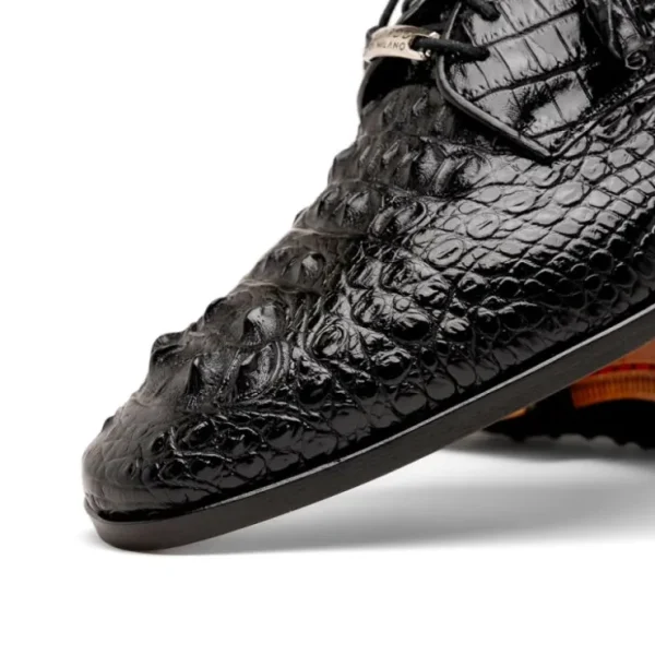 Cheap Marco di Milano Nilo Nile Crocodile Derby Black