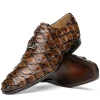 Fashion Marco di Milano Olivieri Pirarucu Dress Oxfords Clear Brown ClearBrown