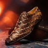 Fashion Marco di Milano Olivieri Pirarucu Dress Oxfords Clear Brown ClearBrown