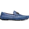 Shop Marco di Milano Parma Caiman Belly Bit Drivers Blue Jeans BlueJeans