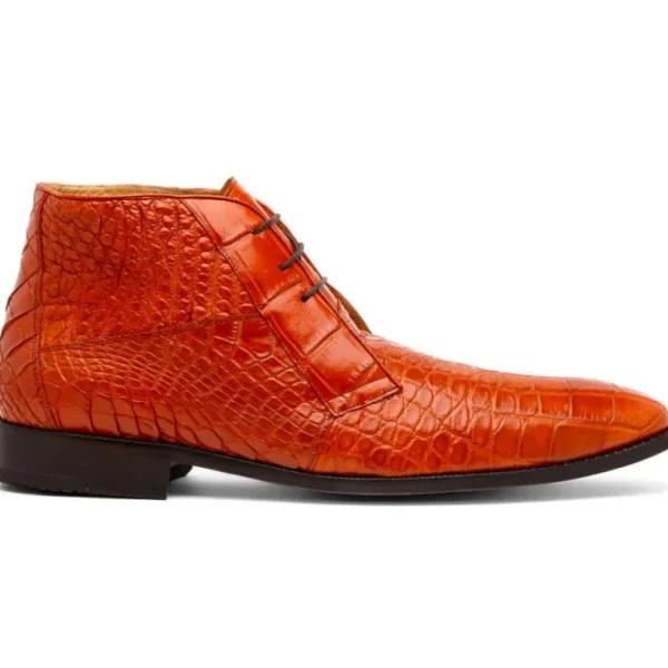 Discount Marco di Milano Pietro Alligator Chukka Boots Honey