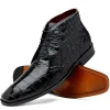 Best Sale Marco di Milano Pietro Alligator Chukka Boots Black