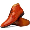 Discount Marco di Milano Pietro Alligator Chukka Boots Honey