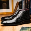 Best Sale Marco di Milano Pietro Alligator Chukka Boots Black