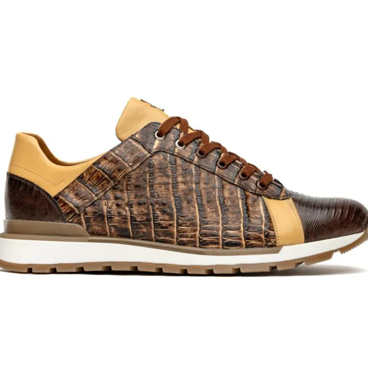 Best Sale Marco di Milano Portici Caiman & Lizard Sneakers Orix Combo OrixCombo