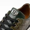 Best Sale Marco di Milano Portici Caiman & Lizard Sneakers Green Combo GreenCombo