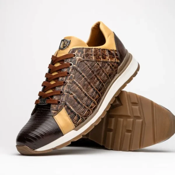 Best Sale Marco di Milano Portici Caiman & Lizard Sneakers Orix Combo OrixCombo