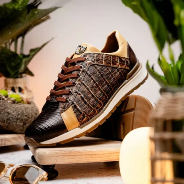 Best Sale Marco di Milano Portici Caiman & Lizard Sneakers Orix Combo OrixCombo