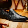 Shop Marco di Milano Salvatore Ostrich Penny Loafer Black