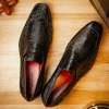 Shop Marco di Milano Salvatore Ostrich Penny Loafer Black