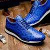 Cheap Marco di Milano Scanno Ostrich Quill Sneakers Electric Blue ElectricBlue