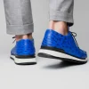 Cheap Marco di Milano Scanno Ostrich Quill Sneakers Electric Blue ElectricBlue