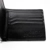 Flash Sale Torino Leather Marco Di Milano Stingray Bi-Fold Wallet Black / White